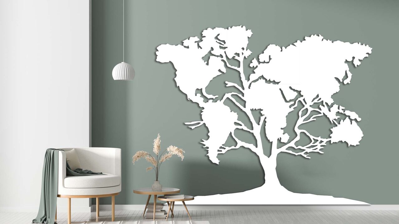 Copacul Vietii Harta Lumii